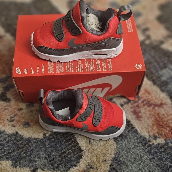 New Nike air max tiny 90 size multi color red/gray A14 - Picture 2 of 6